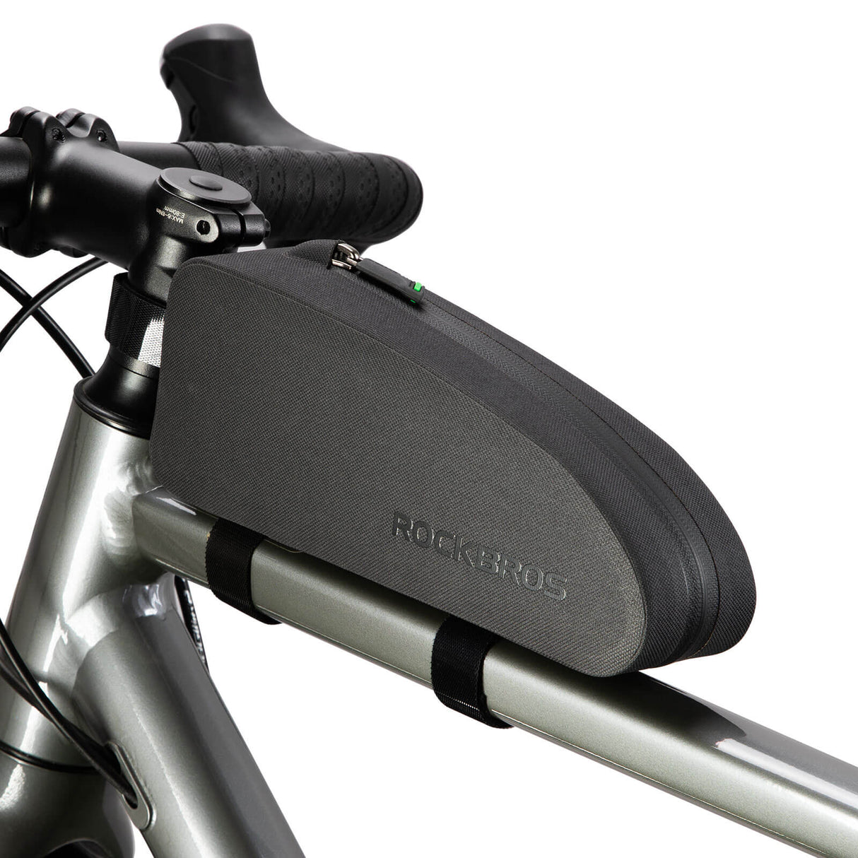 ROCKBROS Fahrrad Rahmentasche wasserdicht Staubfest Schwarz 1L/1,6 L - ROCKBROS-EU