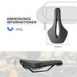ROCKBROS Fahrrad Sattel Ergonomischer Stoßdämpfender Fahrradsattel Unisex - ROCKBROS-EU