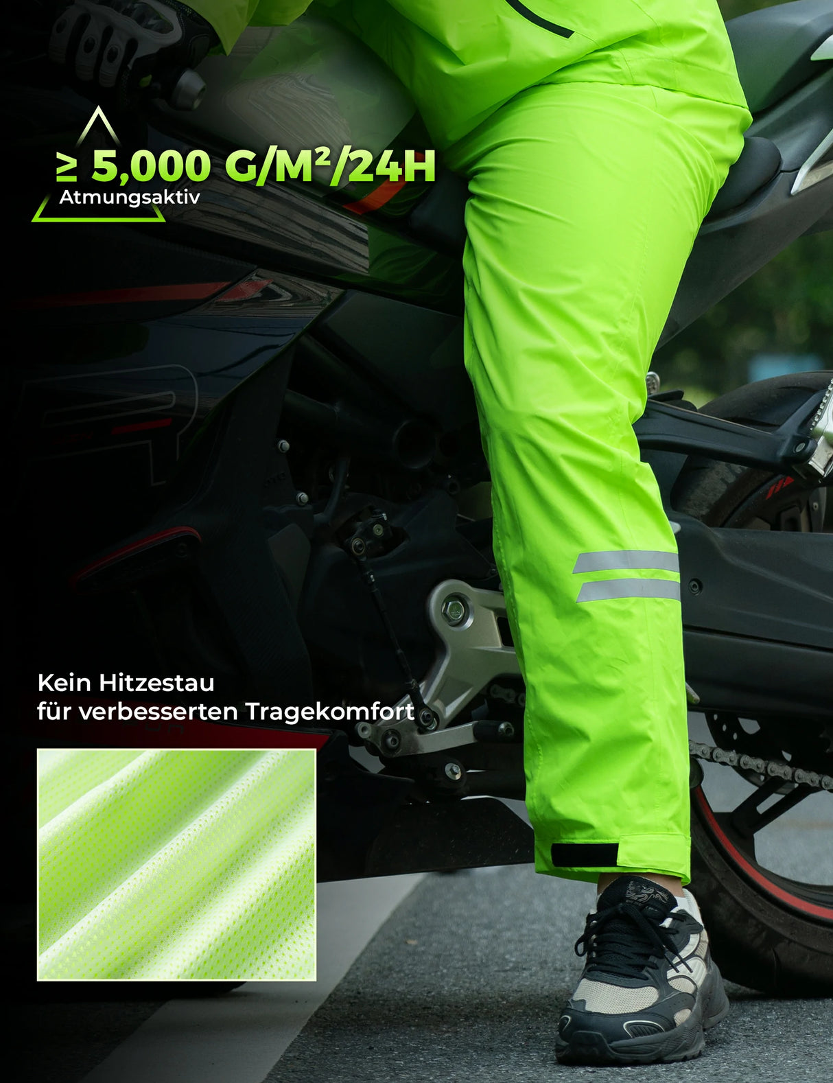 ROCKBROS Fahrradhose Herren Lang Wasserdicht - ROCKBROS-EU
