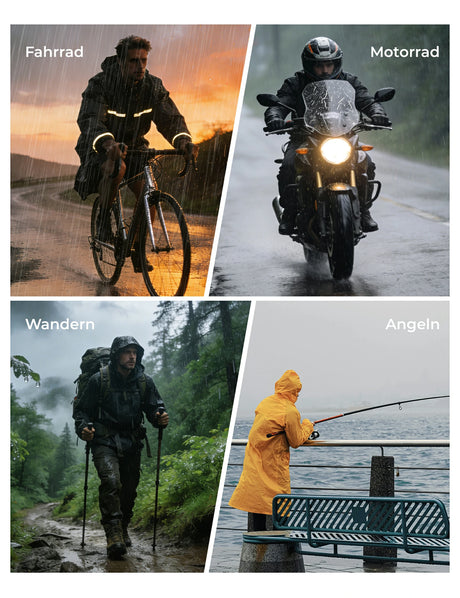 ROCKBROS Fahrradjacke Herren Wasserdicht Atmungsaktiv - ROCKBROS-EU
