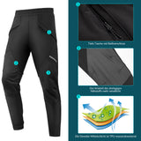 ROCKBROS Frühling Radlerhose Herren Lange Fahrradhose Warm Fleece - ROCKBROS-EU