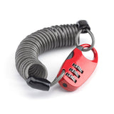ROCKBROS Helmschloss Kabelschloss Leichtgewichts-Zahlenschloss - ROCKBROS-EU