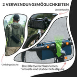 ROCKBROS Lenkertasche Multifunktionale Fahrradlenkertasche mit Schultergurt 1,5L - ROCKBROS-EU