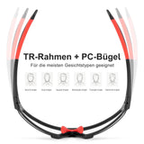 ROCKBROS Photochrome Sonnenbrille für Outdoor-Aktivitäten Unisex - ROCKBROS-EU