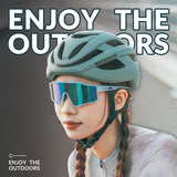 ROCKBROS Polarisiert Fahrradbrille Sport Sonnenbrille für Outdoorsport - ROCKBROS-EU