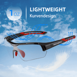 ROCKBROS Radbrille Sonnenbrille Halbrahmen Photochromatische Brille - ROCKBROS-EU