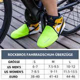 ROCKBROS Radsport Überschuhe Wasserdicht Kevlar Fahrrad Shoe Cover - ROCKBROS-EU