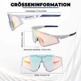 ROCKBROS Sonnenbrille Fahrradbrille Selbsttönend Outdoor UV400 Schutz - ROCKBROS-EU
