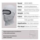 ROCKBROS Sturmhaube Bandana UPF 50+ Elastisch Multifunktionstuch Unisex - ROCKBROS-EU
