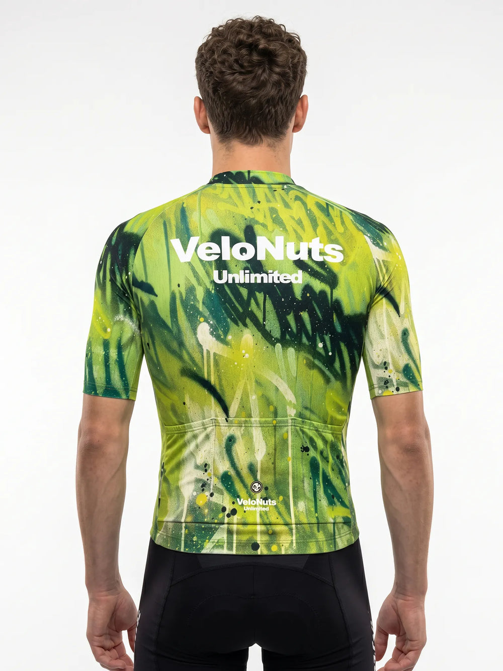 Herren-Radtrikot mit Straßengraffiti