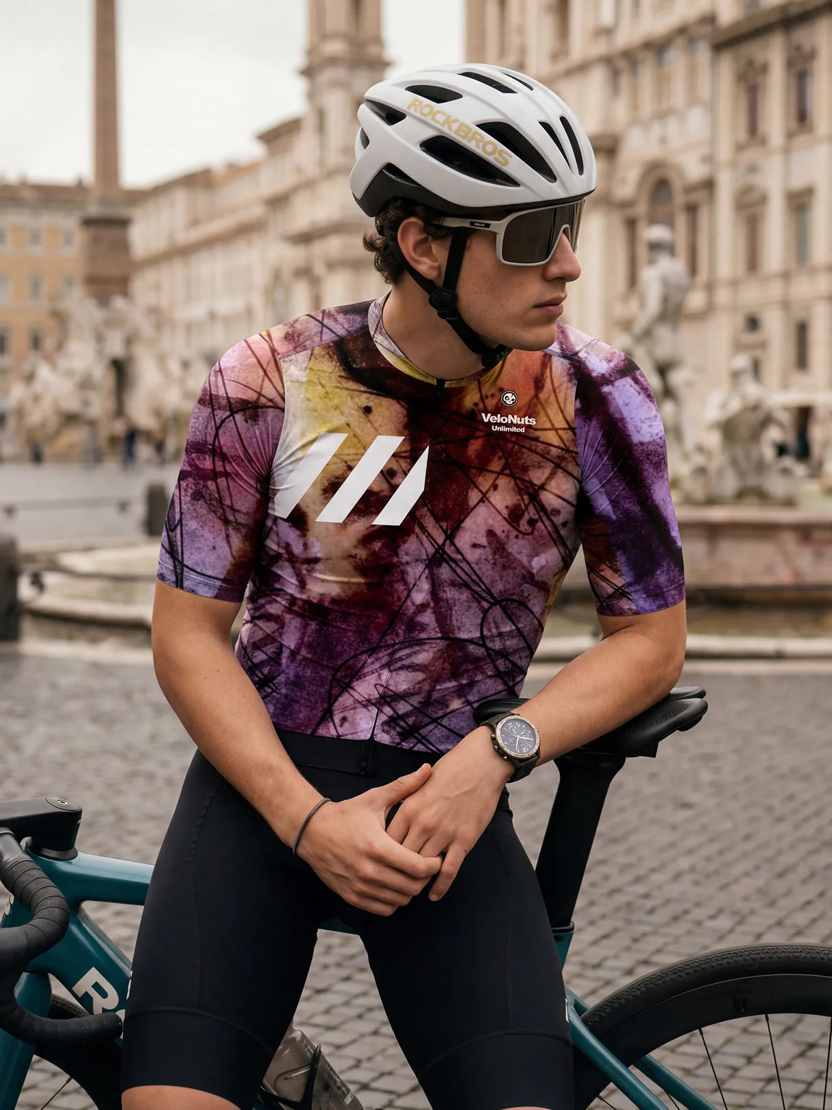 Herren-Radtrikot Liquid Terrain