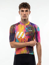 Herren-Radtrikot Neon Condense