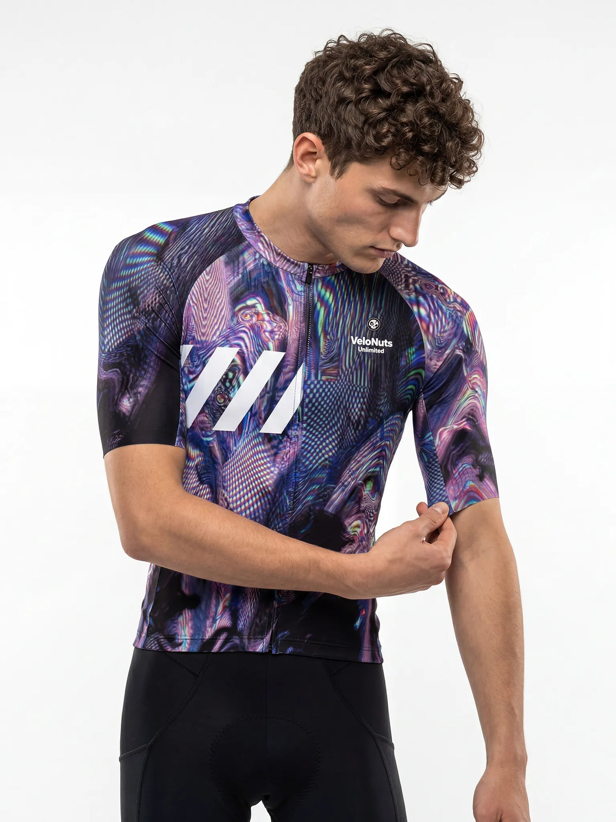 Herren-Radtrikot Neon Condense