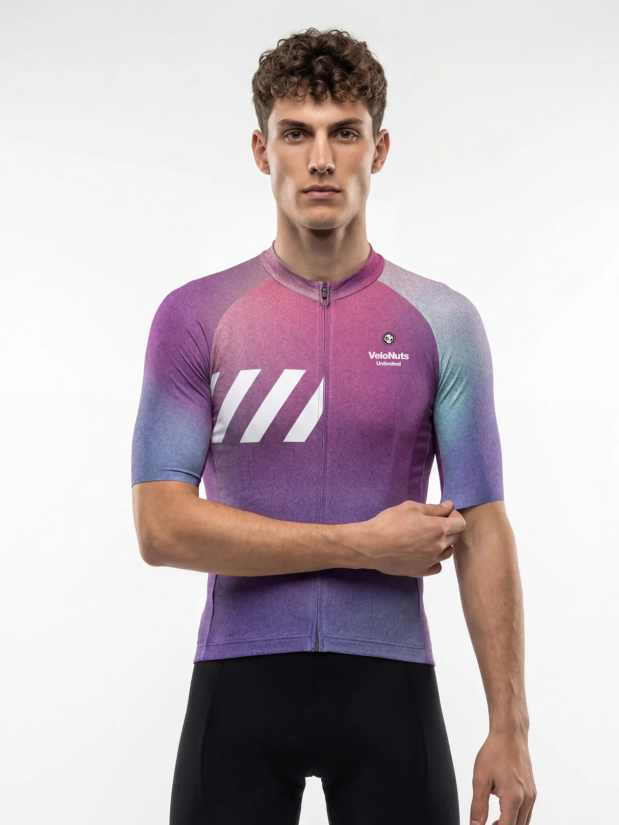 Herren-Radtrikot Aura Fade