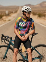 Herren-Radtrikot Pixel Riot